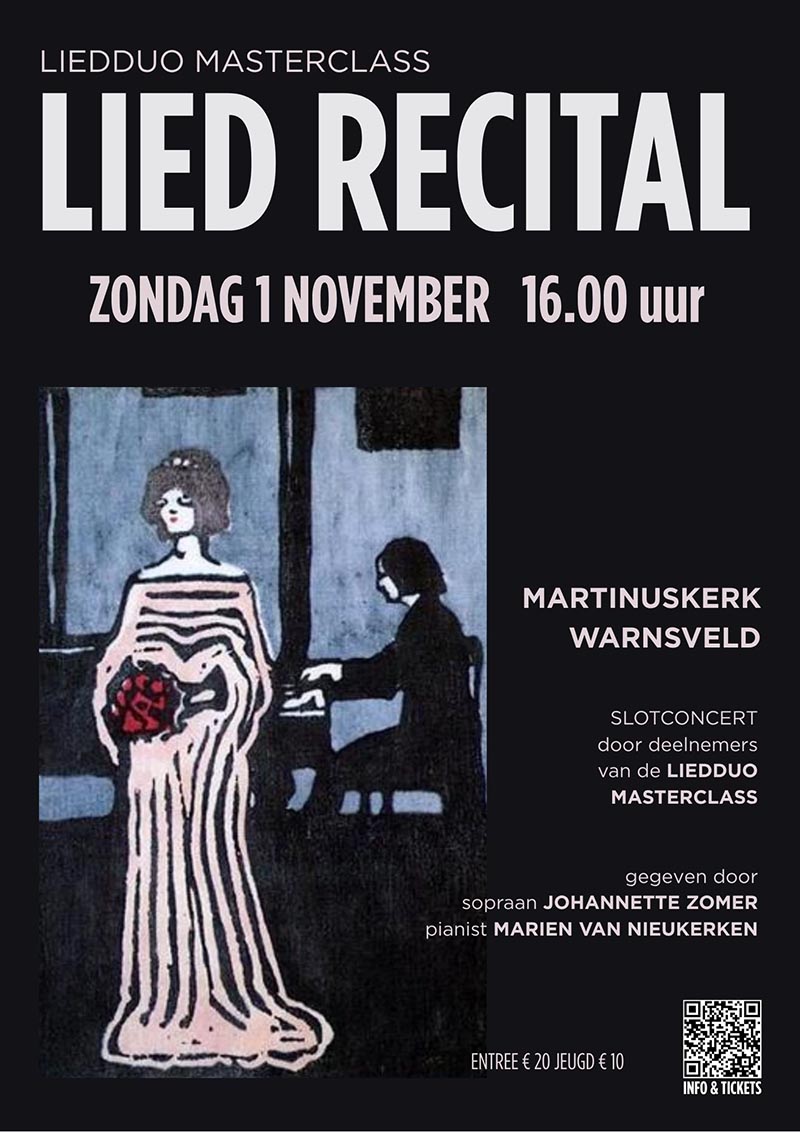 Presentatieconcert LIEDDUO Masterclass